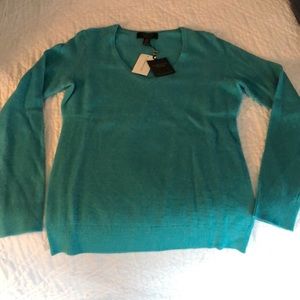 Charter Club cashmere V-neck sweater